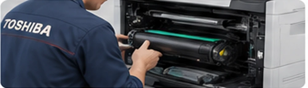 Hình minh họa bảo trì máy photocopy Toshiba